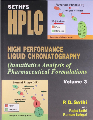 Sethi's HPLC: High Performance Liquid Chromatography: Quantitative Analysis of Pharmaceutical Formulations, Vol. 3 (HB)